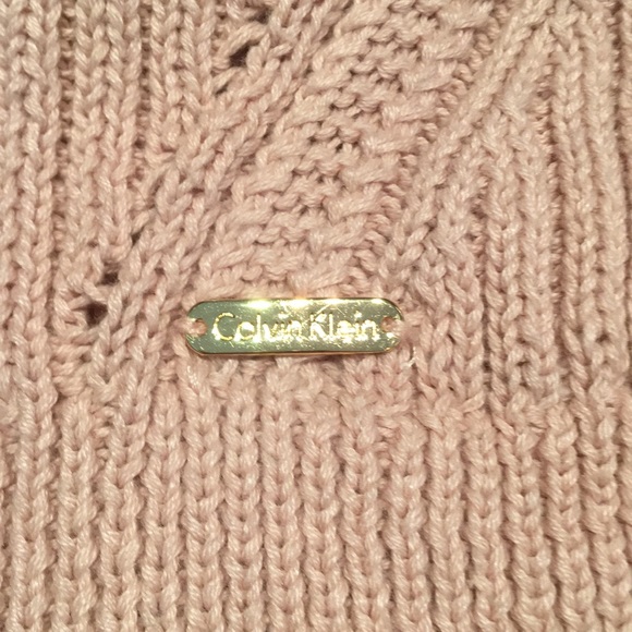 Calvin Klein Blush Sweater - Picture 3 of 6
